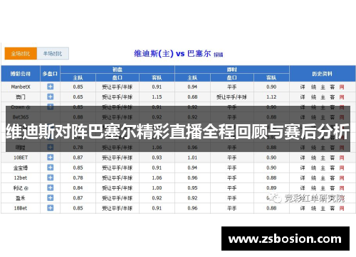维迪斯对阵巴塞尔精彩直播全程回顾与赛后分析